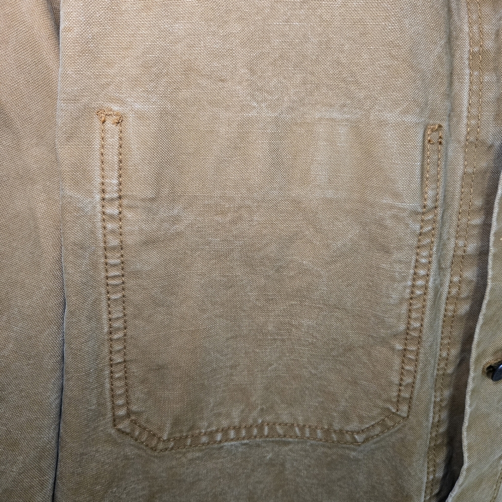 Madewell Mens Garment-Dyed Canvas Chore Jacket Size XXL Workwear Utility Western - Picture 12 of 16
